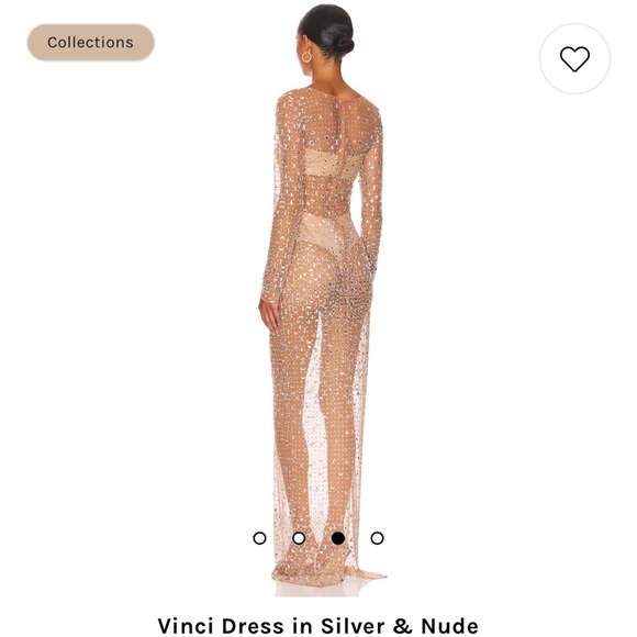 NUDE VINCI SEQUIN DRESS from REVOLVE - Picture 7 of 8